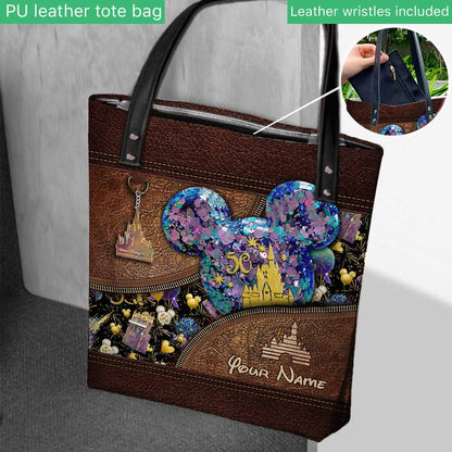 50 Years Of Magic - Personalized Mouse Tote Bag