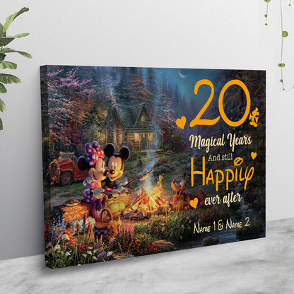 Still Happily Ever After - Personalized Couple Mouse Poster