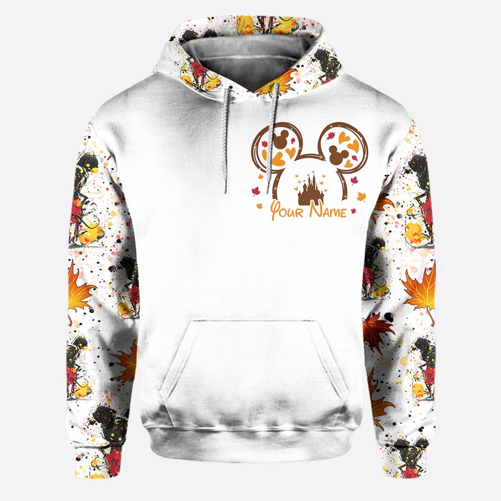 Hello Fall - Personalized Mouse Hoodie and Leggings