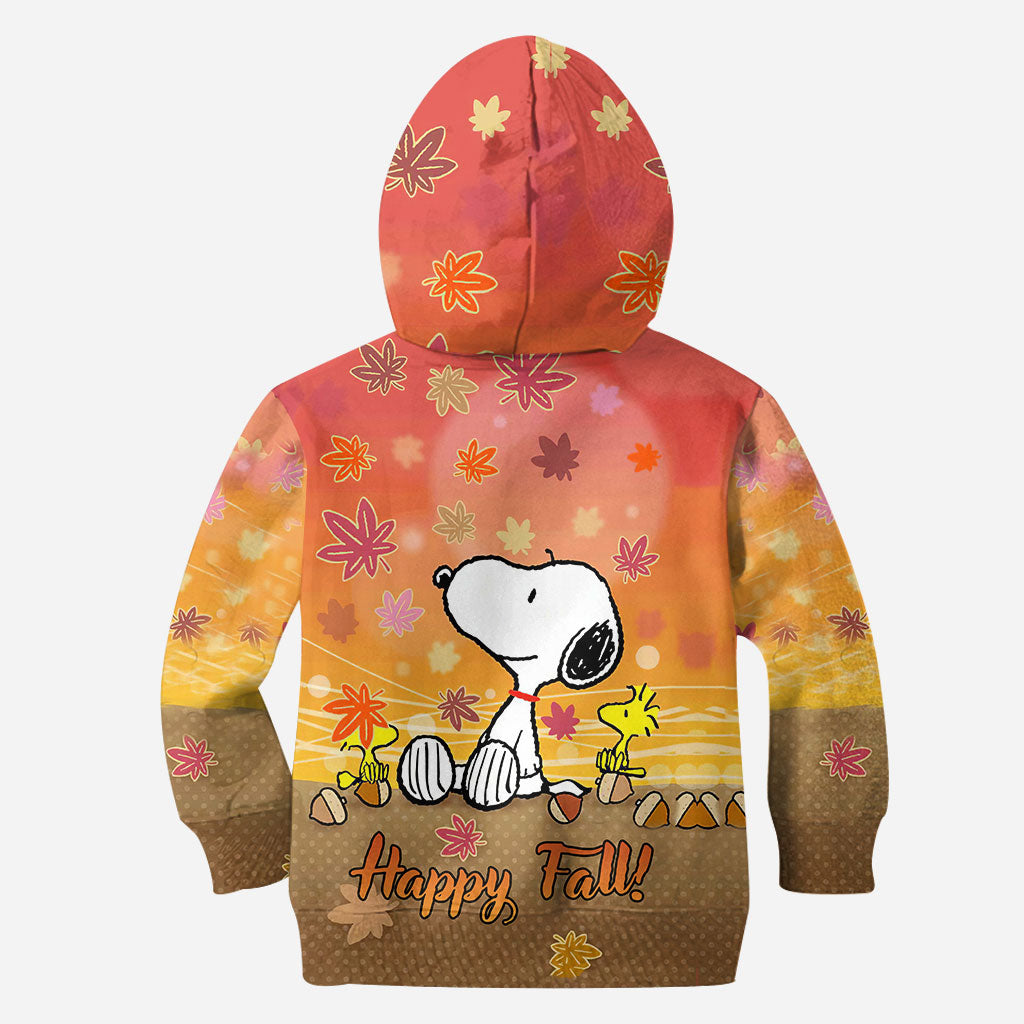 Happy Fall All Over Shirt 0823