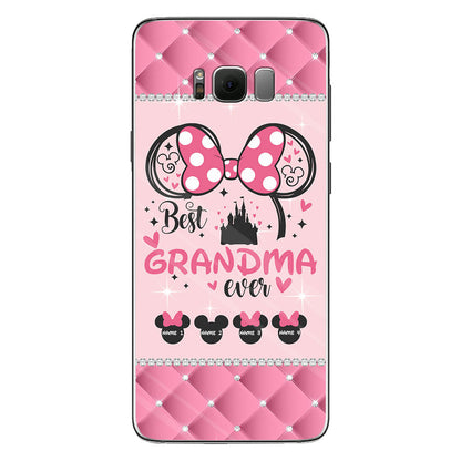 Best Grandma Ever Mouse Ears - Personalized Mouse Phone Case