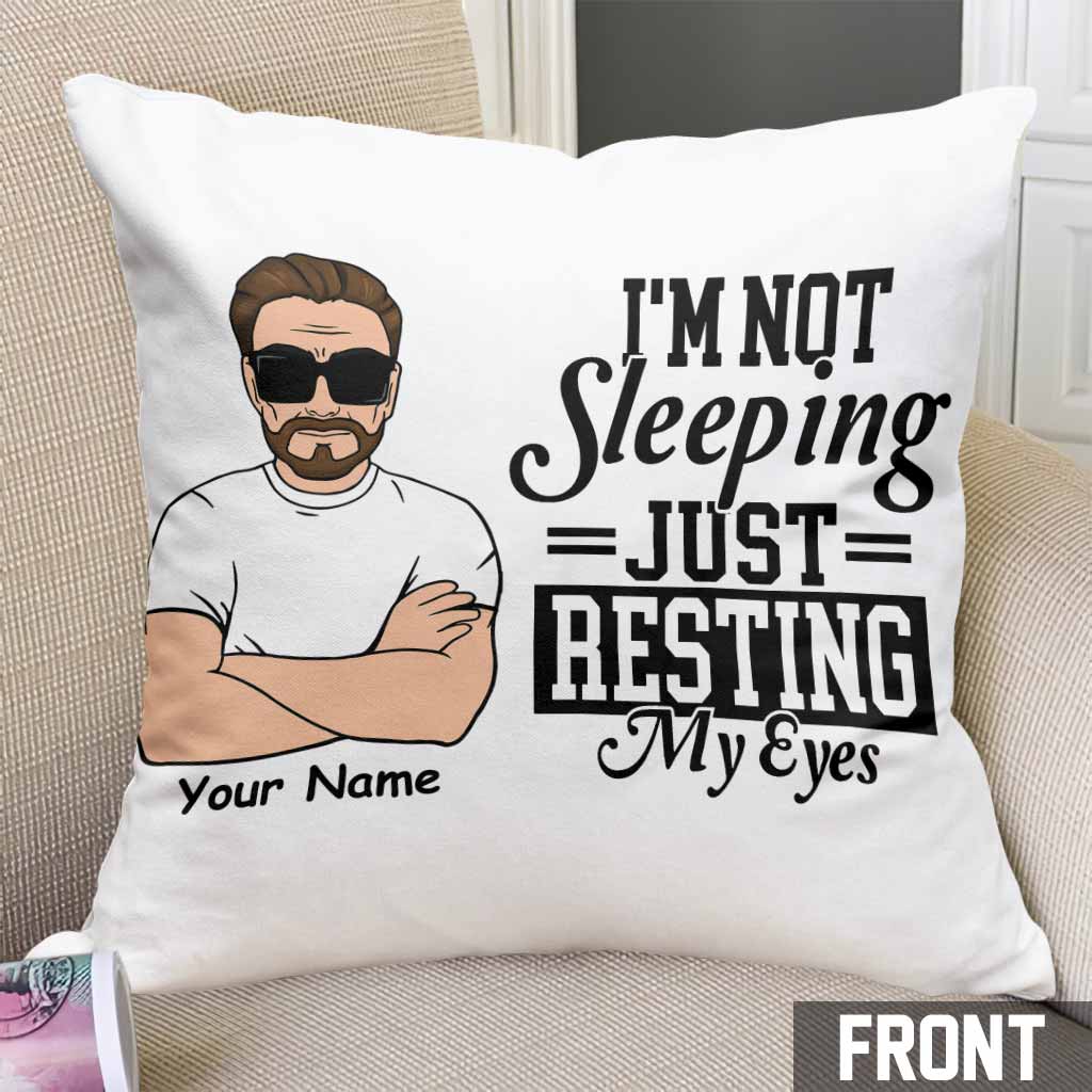 Daddy Sleep Pillow - Personalized Father's Day Throw Pillow