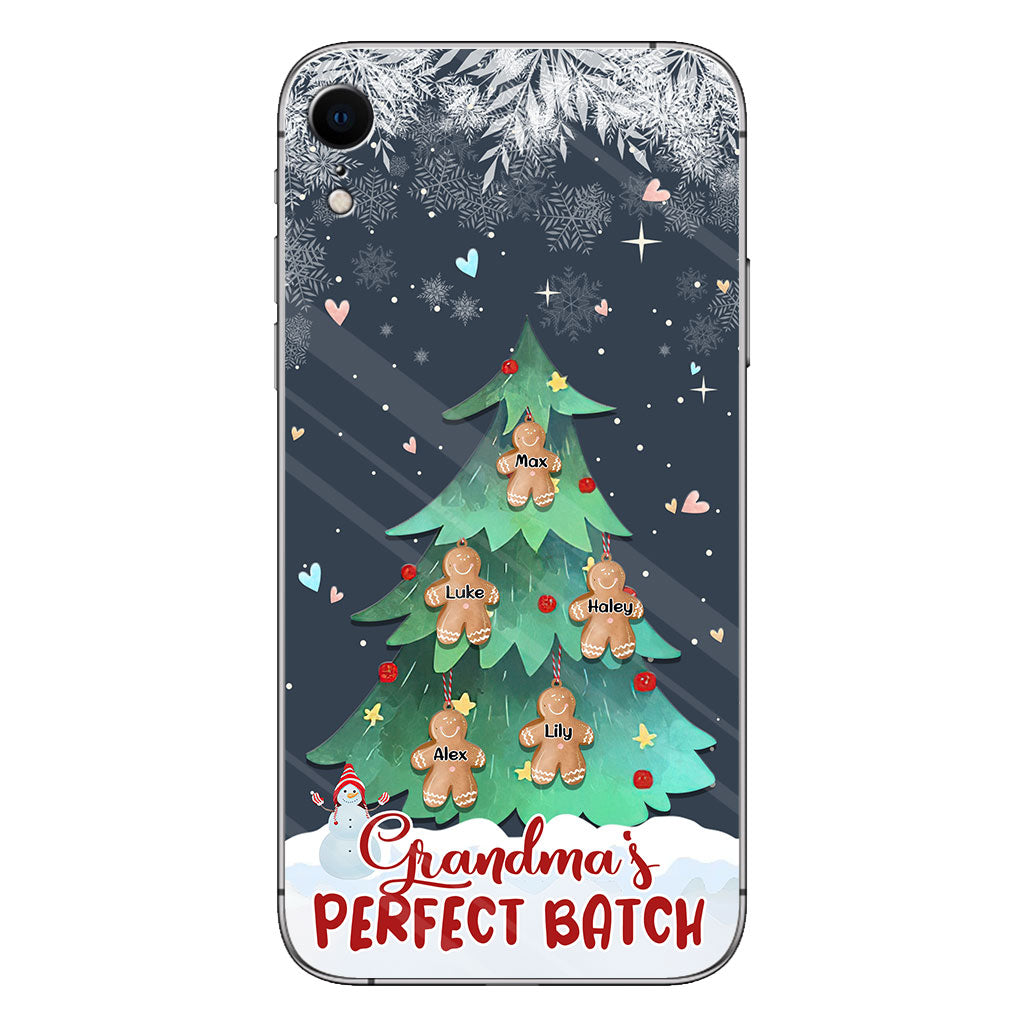 Grandma’s Perfect Batch - Personalized Christmas Phone Case