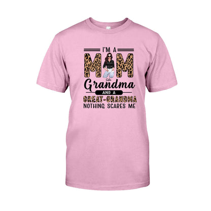 I'm A Mom A Grandma And A Great Grandma - Personalized T-shirt and Hoodie