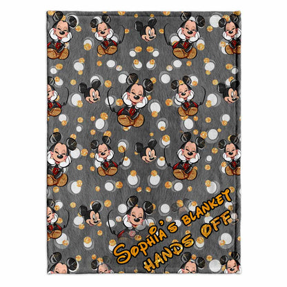 Hands Off - Personalized Mouse Blanket