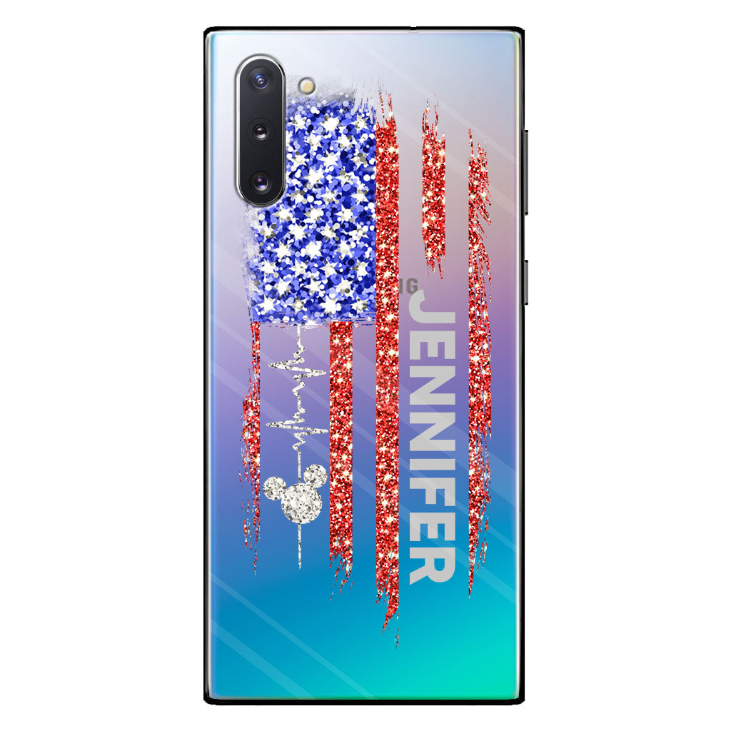 Best Day Ever - Personalized Mouse Clear Phone Case