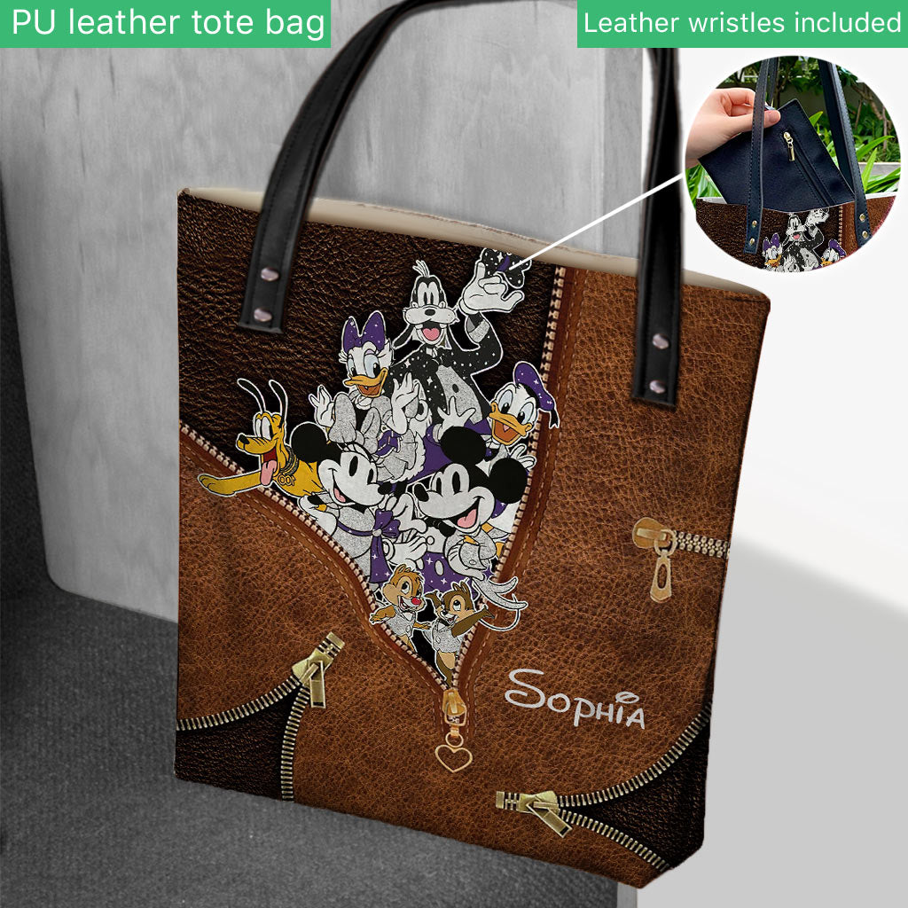 Magical 100th - Personalized Mouse Tote Bag