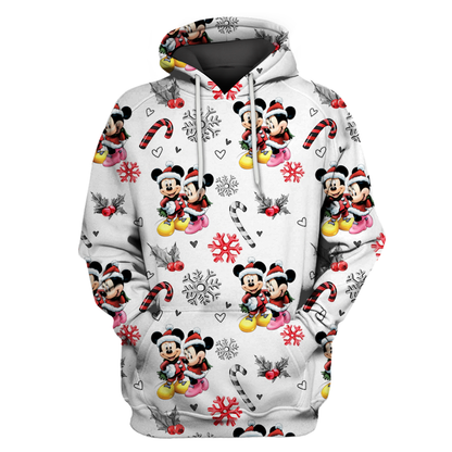 Merry Christmas Mouse All Over Shirt 0823