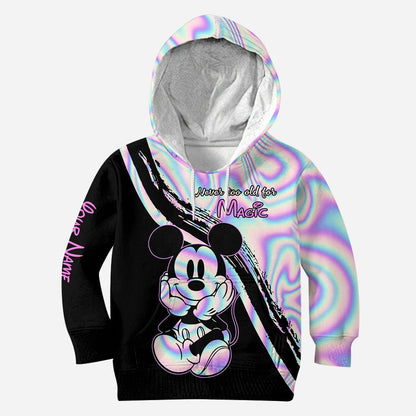 Never Too Old - Personalized Mouse Hoodie and Leggings