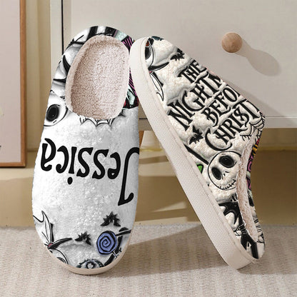 Nightmare - Personalized Nightmare Slippers
