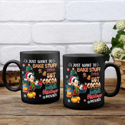 I Just Want To Bake Stuff - Mouse Mug 0823