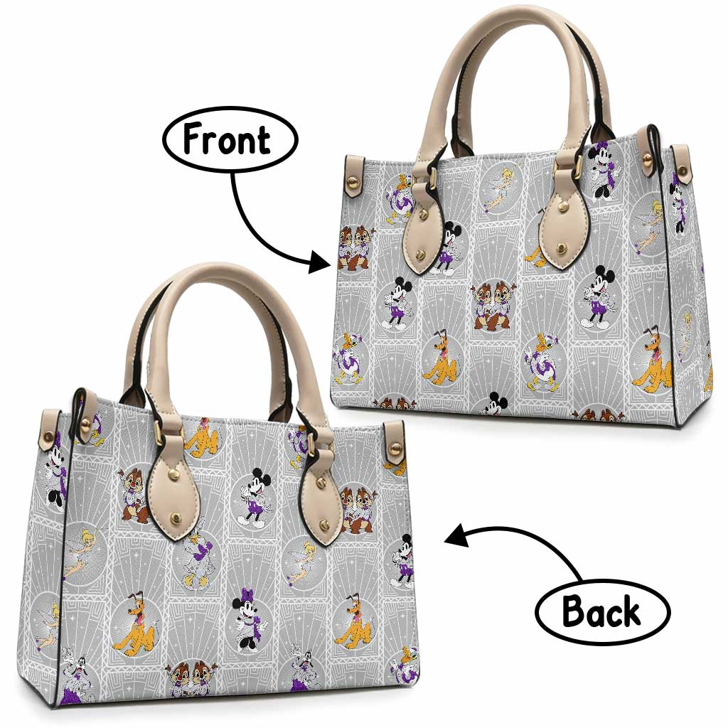 100 Years Of Wonder - Mouse Leather Handbag