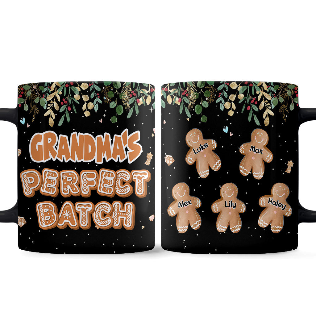 Grandma’s Perfect Batch - Personalized Christmas Grandma Mug