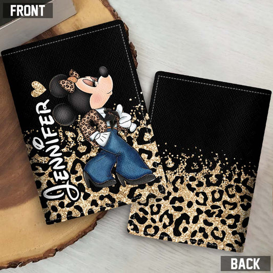 Catch Flights Not Feelings - Personalized Mouse Passport Holder
