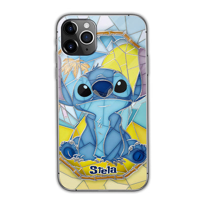 Stained Glass Hawaii - Personalized Ohana Phone case