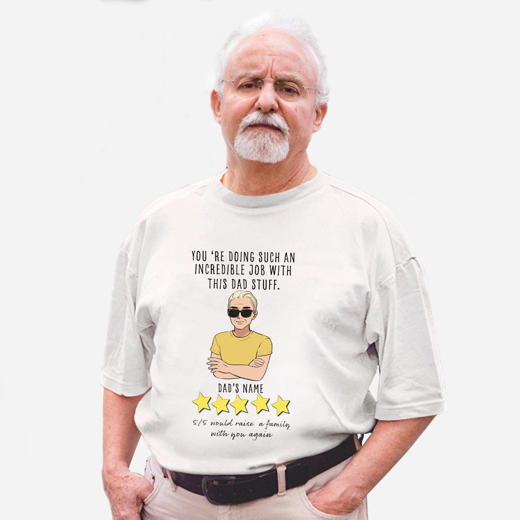 Incredible Dad - Personalized Father's Day T-shirt and Hoodie