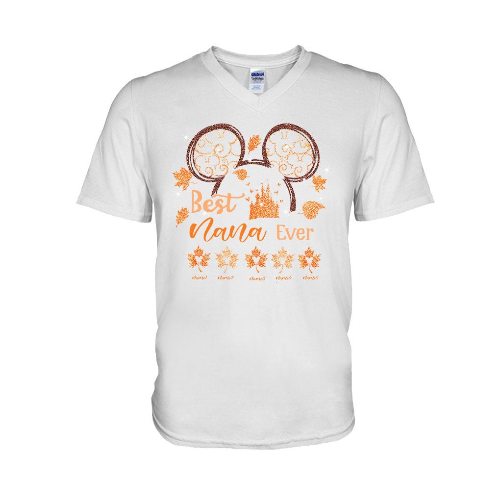 Best Nana Ever - Personalized Mouse T-shirt and Hoodie