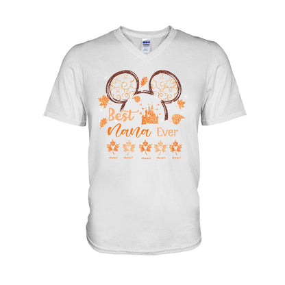 Best Nana Ever - Personalized Mouse T-shirt and Hoodie