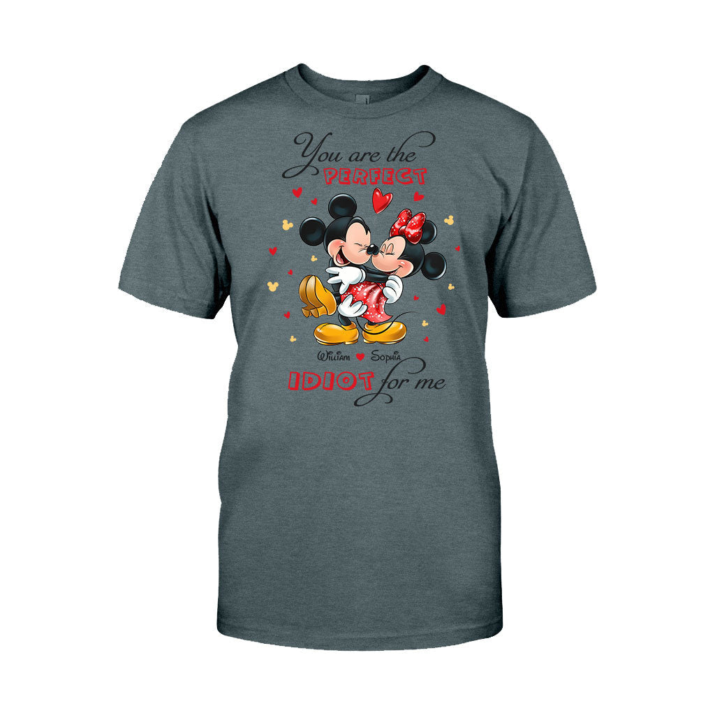 Perfect Idiot - Personalized Couple Mouse T-shirt and Hoodie