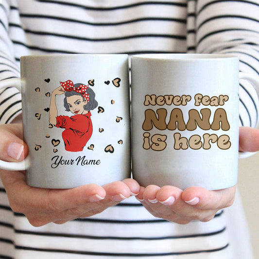 They Call Me Nana Because Partner In Crime Makes Me Sound Like A Bad Influence - Personalized Mother's Day Grandma Mug