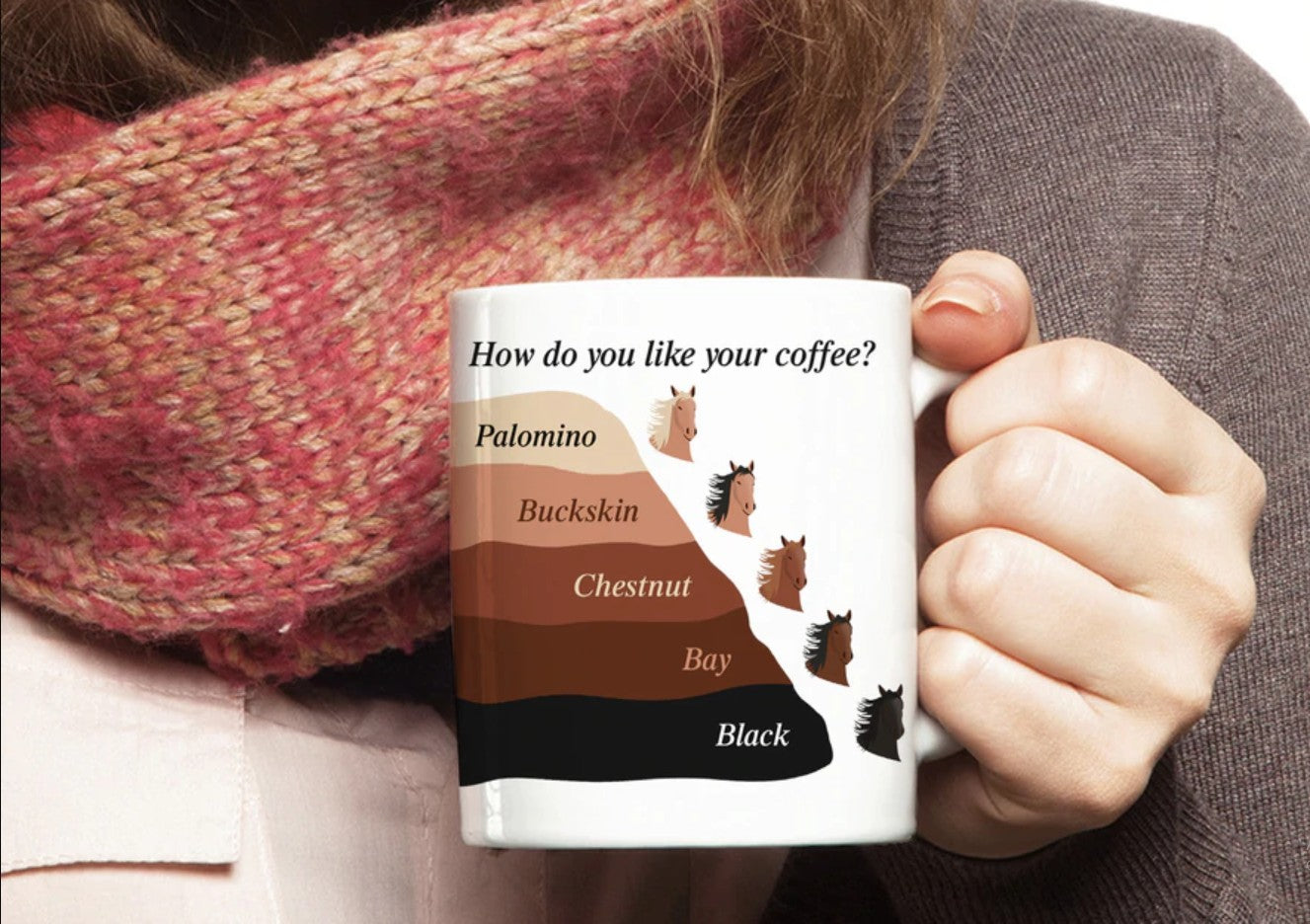 How Do You Like Your Coffee Horse Mug 0523