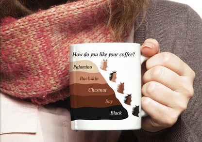 How Do You Like Your Coffee Horse Mug 0523