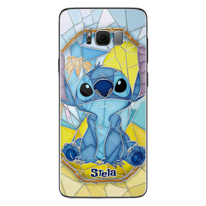 Stained Glass Hawaii - Personalized Ohana Phone case
