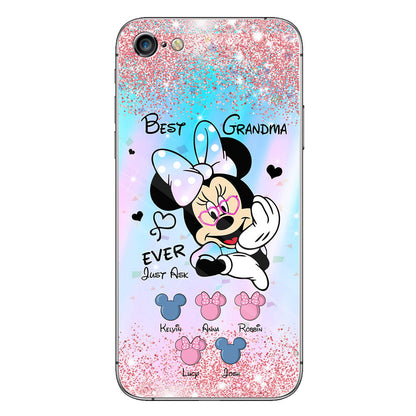 Best Grandma Ever Mouse Ears - Personalized Phone Case