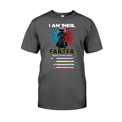 I Am Their Father - Personalized Father's Day T-shirt and Hoodie