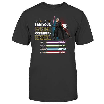 I'm Their Farter - Personalized Father T-shirt and Hoodie