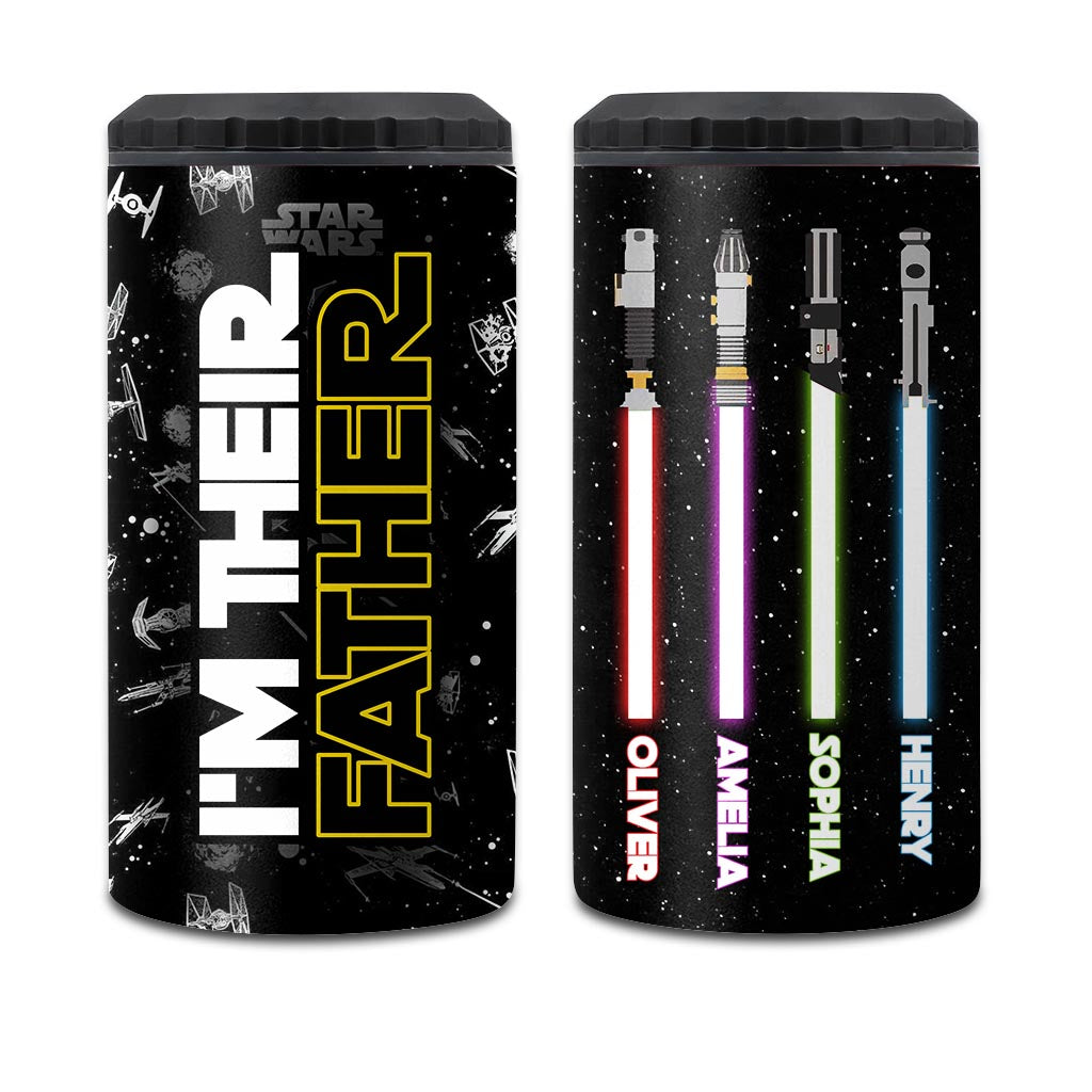 I'm Their Father - Personalized The Force Can Cooler