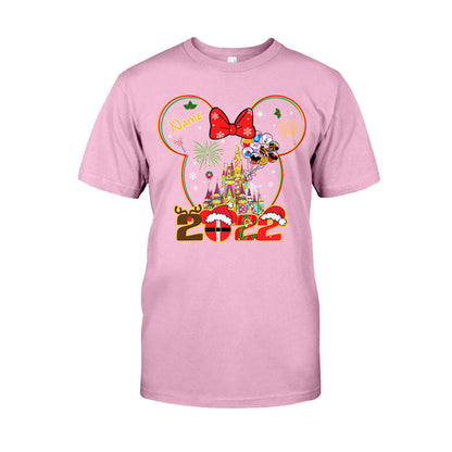 Merry Christmas - Personalized Christmas Mouse T-shirt and Hoodie