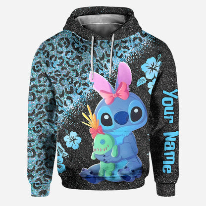 Ohana Means Family - Personalized Hoodie and Leggings