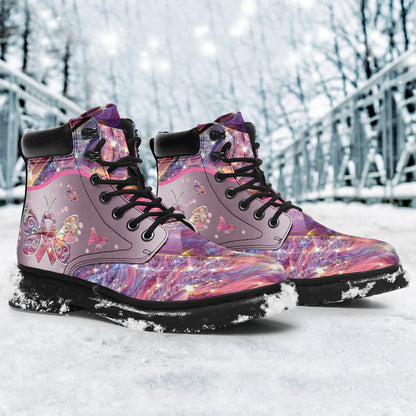 Breast Cancer Awareness Breast Cancer Awareness All Season Boots 0622