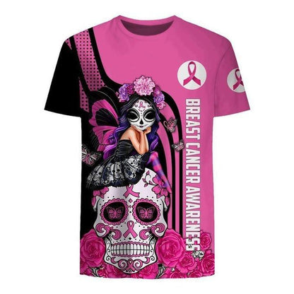 Love Faith Hope Cure Breast Cancer Awareness All Over T-shirt and Hoodie