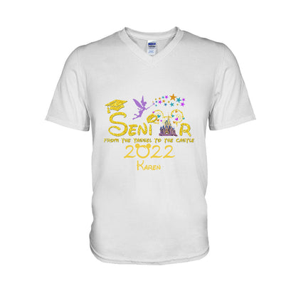 From The Tassel To The Castle - Personalized Graduation T-shirt and Hoodie