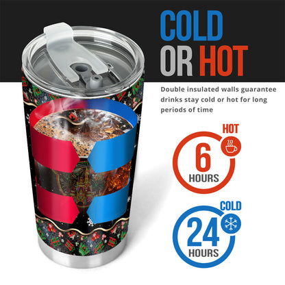 Merry Christmas - Personalized Mouse Tumbler