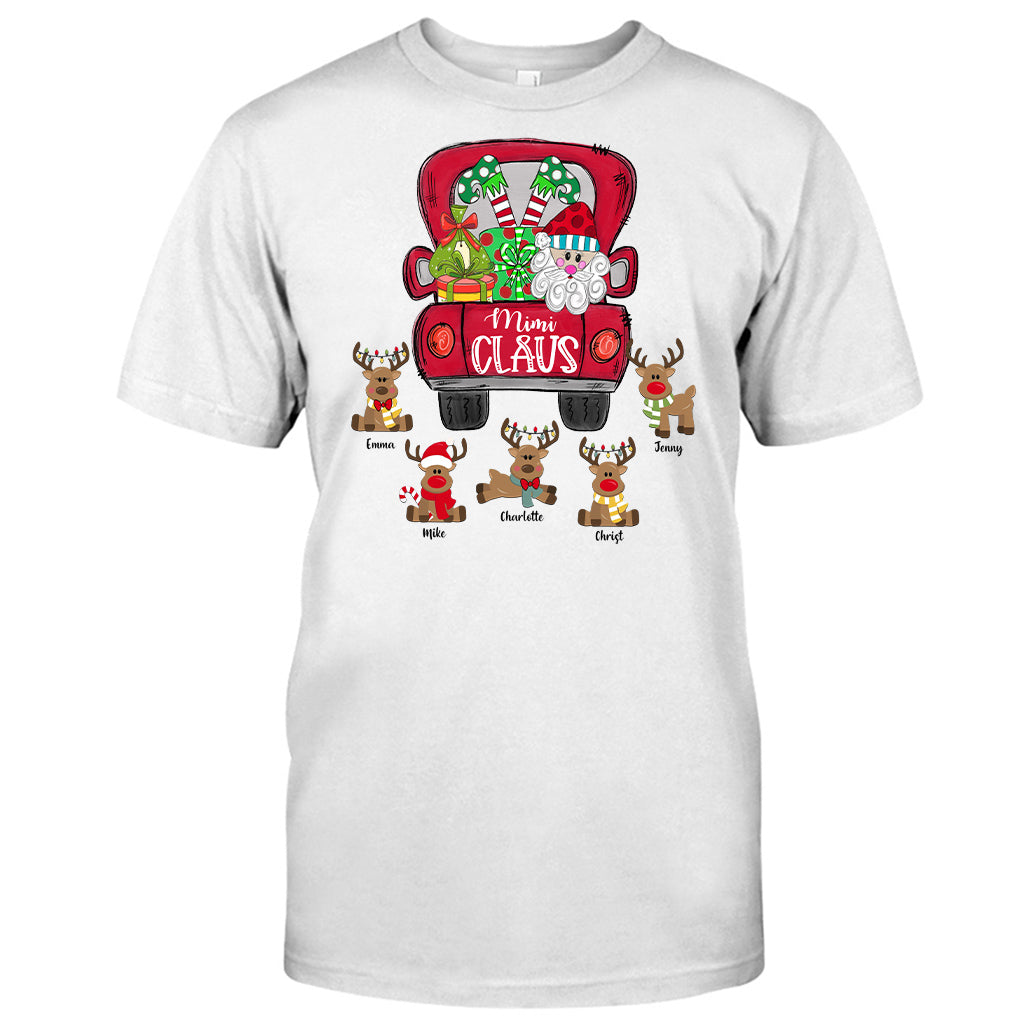 Mimi Claus - Personalized Grandma T-shirt and Hoodie
