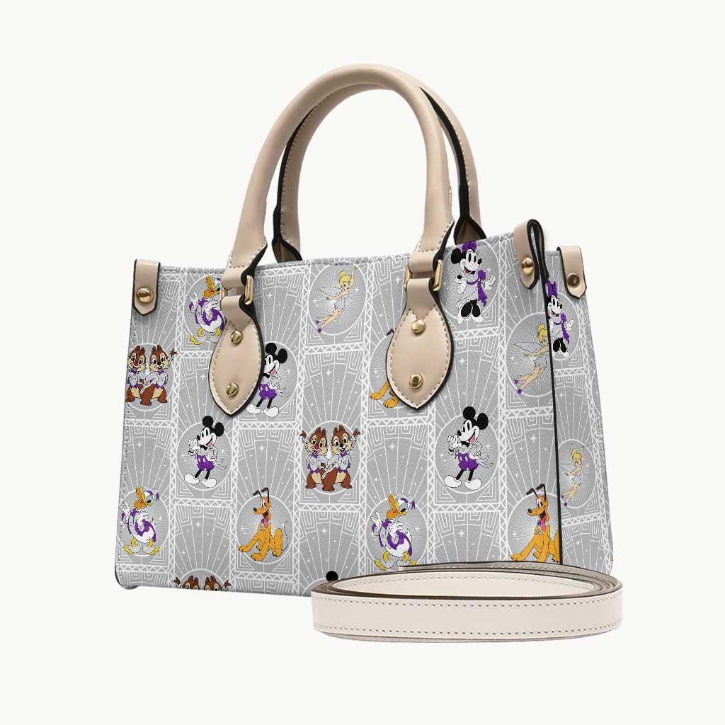 100 Years Of Wonder - Mouse Leather Handbag