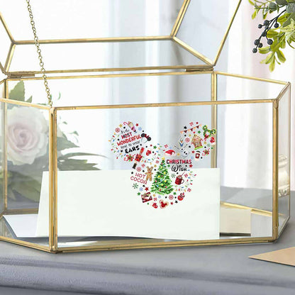 Wonderful Time Of The Year - Christmas Mouse Decal Full