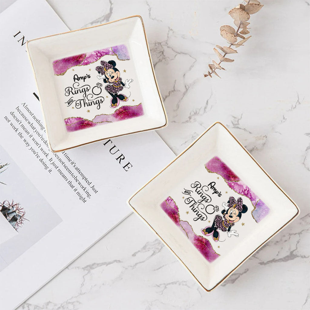 Rings And Things - Personalized Mouse Jewelry Dish