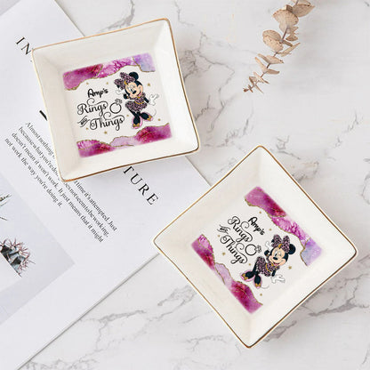 Rings And Things - Personalized Mouse Jewelry Dish