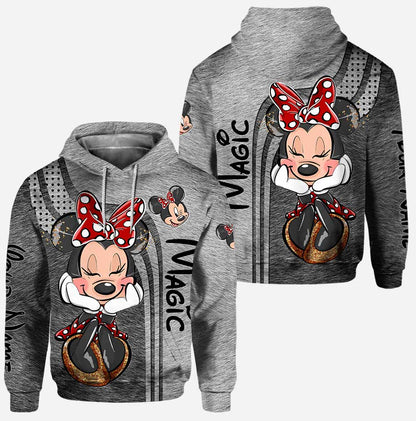 Cute Mouse Ears - Personalized Hoodie and Leggings