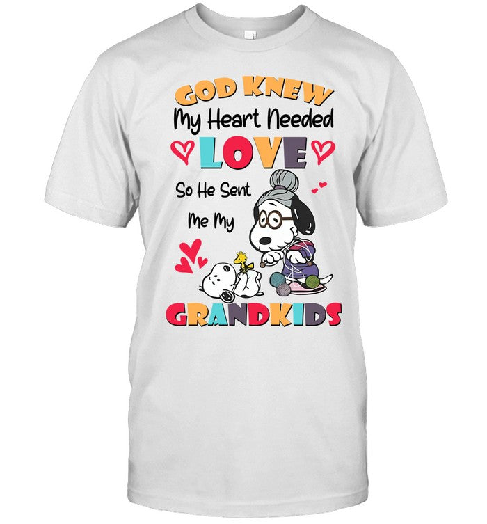 God Knew My Heart Needed Love T-shirt & Hoodie 0424