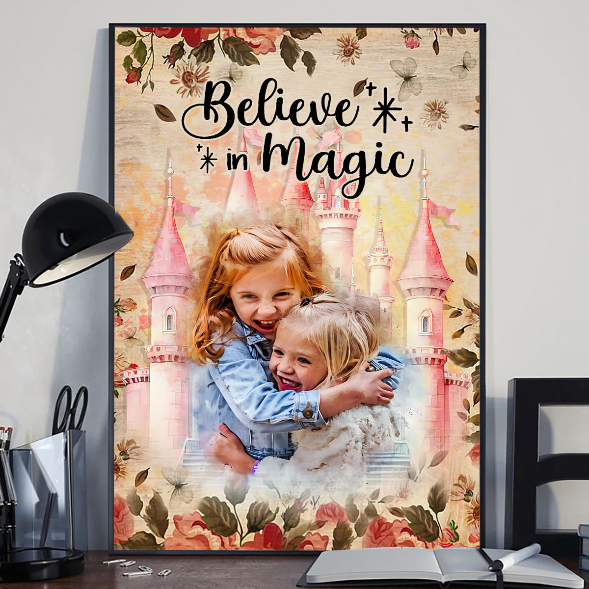Believe In Magic - Personalized Mouse Canvas And Poster
