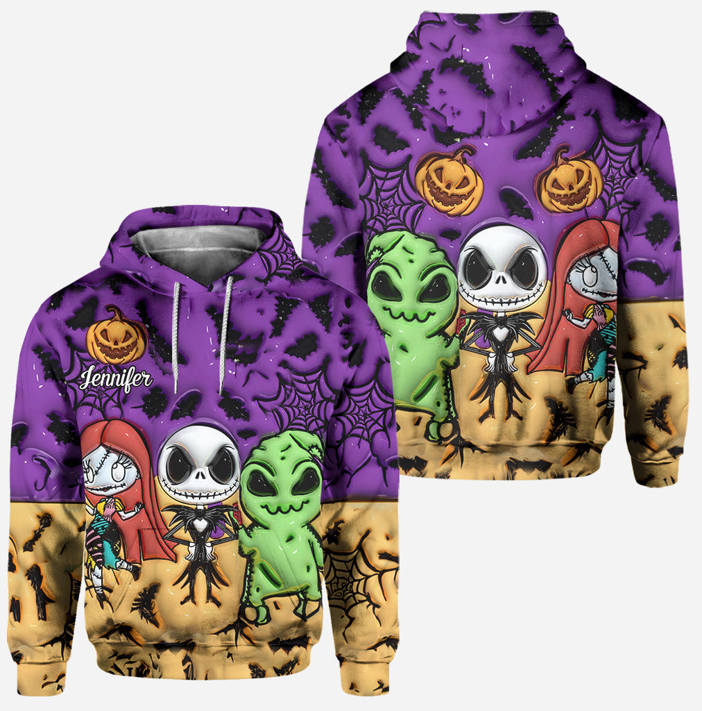 Hello Darkness - Personalized Nightmare Hoodie and Leggings