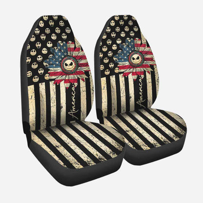 Happy The 4th Of July - Independence Day Nightmare Seat Covers