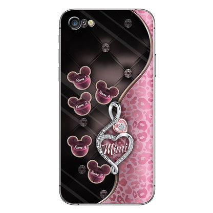 Happiest Grandma On Earth Rose Gold - Personalized Mother's Day Grandma Phone Case