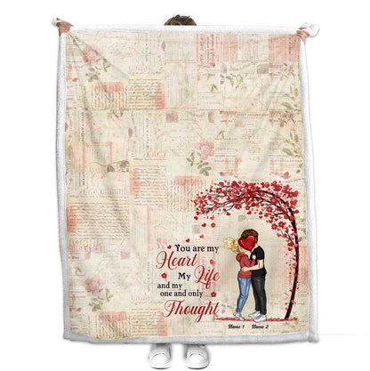 Together Since - Personalized Couple Blanket