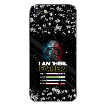 I Am Their Father - Personalized Father's Day The Force Phone Case